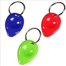 Plastic Lottery Scratcher with Key Ring
