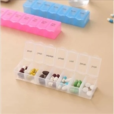 Plastic Seven Days Pillbox