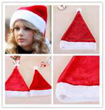 Plush Santa Hat Child's Size