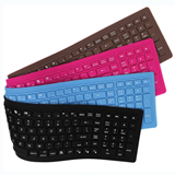 Promotional Waterproof Silicone Soft Keyboard 104 keys