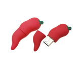 Red Chili Pepper 8GB PVC USB U Disk