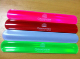 Reflective PVC Slap Bracelet