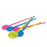 Round Head Stir Sticks w/ Heat-resisting Plastic Muddlers