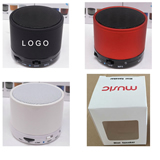 Round Wireless Bluetooth Speaker