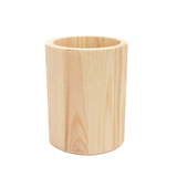 Round Wood Pen Holder