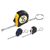 Rubber Tape Measure Key Tag