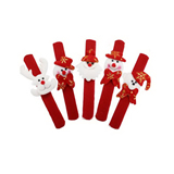 Santa Claus Decor Slap Pat Christmas Slap Bracelet