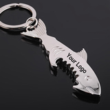 Shark Style Bottle Opener With Keyring