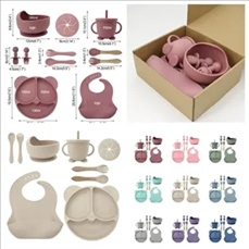 Silicone Baby Feeding Set
