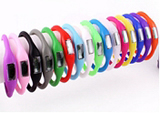 Silicone Bracelet Pedometer