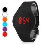 Silicone bracelet watches