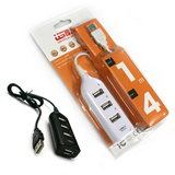 Strip USB 2.0 High Speed 4-Port HUB Sharing Switch