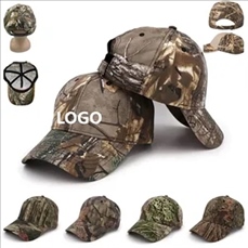 Structured Camouflage Caps