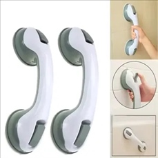 Support And Assist Rail For Bath Or Shower Suction Grab Bar