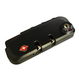 TSA Approved 3-Dial Combination  Luggage Lock