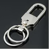 Top Grade Double Ring Metal Keychain