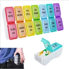 Traditional 7 Day Pill Box