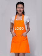 Two Pockets Bib Apron