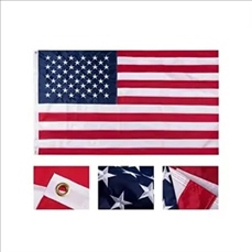 UV Fade Resistant Vivid Color Fly Breeze 3'x5' US Flag