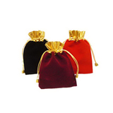 Velour Jewelry Bag