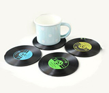 Vinyl Record Coasters