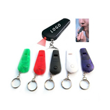 Whistle Keychain With Led Flashlight