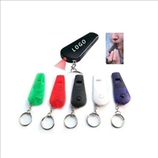 Whistle Keychain With Led Flashlight