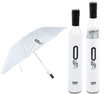 Wine bottle shape Polyester folded umbrella