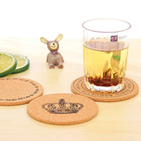 Wood Material Round Table Cup Coaster