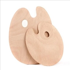 Wooden Painting Palette