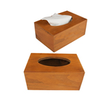 Wooden Tissue Box