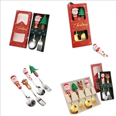 christmas spoon and fork set