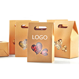 kraft Paper Bag with Windows