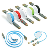 2 in 1 Multi-functional Telescopic USB Cable for Cellphone