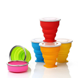 200ml Portable Silicone Folding Cup