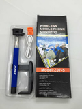 3 in 1 bluetooth selfie stick monopod for phone and camera