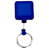 ABS Quadrate Badge Reel;Custom Retractable Badge Reel