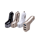 Car Charger With 3 USB