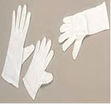 Child Size White Costume Gloves