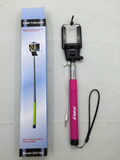 Collapsible Monopod selfie stick for phone and camera