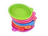 Collapsible Silicone Travel Pet Food Water Bowl