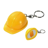 Construction hat bottle opener keychain/Hot sell promotional