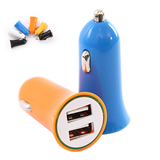 Dual USB Car Charger;Usb Car Charger 2 Port for Mobile Phone