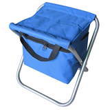 Folding Beach Chair With Cooler Bag;Elderly Folding Chair;Fo