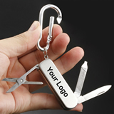Folding Nail Scissors With Keychain