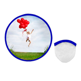 Folding Nylon flying disc/promotion nylon flying  with pouch