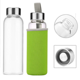 High Quality Promotional Sports Glass Water Bottle With Insu
