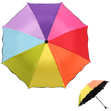 High Quality Straight Beach Rainbow Umbrella
