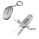 Key Chain with Multifunctional Knives