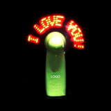 LED Preprogrammed Message Fan